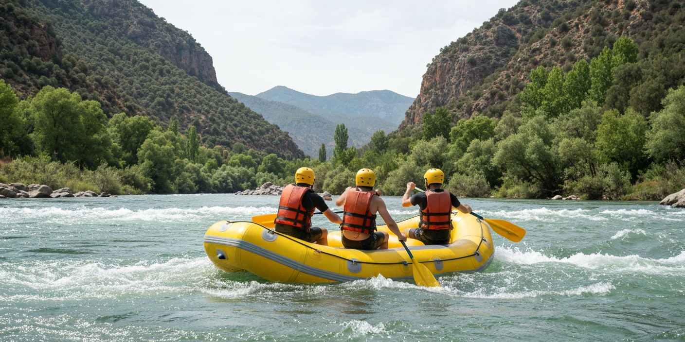 La aventura del team building rafting Guadalquivir transforma equipos en España team building rafting Guadalquivir